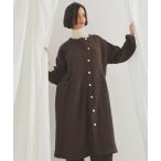 ルームウェア　 シュークリームガーゼR　4+ソリッドカラー  ワンピース