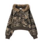 ショッピングlovetoxic 【LTXC】【セット可】ファー2WAYZIPパーカ