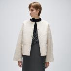 リバーシブルボアブルゾン