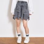 ショッピングlovetoxic 【LTXC】腰巻き風デニムキュロット