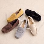 【特別価格】【撥水レザー】つま先まであたたかく卑弥呼で大人気◇ふわふわモカシン/651319