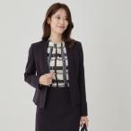 【日本製／セットアップ可】ジャージ素材のカラーレスジャケット