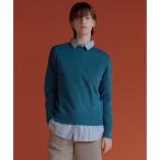 【洗える】SOFT TOUCH WOOL 立ち襟 ニッ