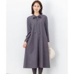 【前後着用可】ラメストライプボウタイ ワンピース