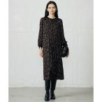 ショッピングプリント マルチポルカドットプリント ワンピース