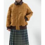 スワンキルティングリバーシブルブルゾン