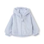 リバーシブル　フェイクファーブルゾン