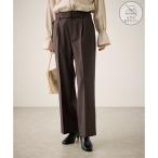 裏起毛無地＆チェックアソートワイドパンツ/防シワ