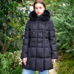 ショッピングダウン 【CLASSY.12月号掲載】ブルーFOXファーナポレオンホワイトグースダウン