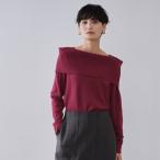 ショッピングオフショルダー オフショルダーニット【洗濯機OK】