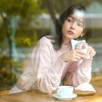 ふんわりボトルネックパフスリーブニット【洗濯機OK】《6col》