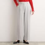 シャークスキン裏起毛スラックスパンツ