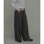 ショッピング裏起毛 裏起毛イージーワイドパンツ