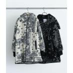 ■ESCAR ペイズリーボアフードコート