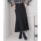 2025秋冬新作 フロントジップマーメイドスカート
