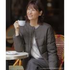 ショッピングダウン 【洗える】ライトダウン ノーカラー ジャケット