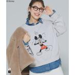 ショッピングディズニー 【ディズニー】ヘビーウェイト裏毛スウェットトップス 全2色