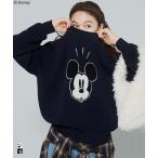 【ディズニー】ダブルジャカードニットトップス