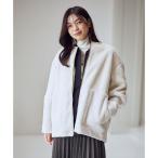 スエードボアコンビブルゾン