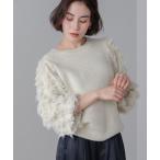 ショッピングフリンジ ラメフリンジプルオーバー