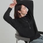 ショッピングスパンコール 【洗濯機可S-LL】上品にキラリと華やぐ スパンコールニット