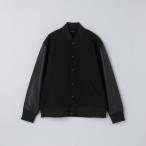 SHIPS Colors:ウール ミックス スタジアム ブルゾン ブラック