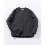 ショッピングXL 『XLサイズあり』NOUVELLE中綿ノーカラーブルゾン