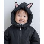 ショッピングジャンプスーツ ねこさん 中綿シームレス ジャンプスーツ