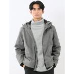 【ALL WEATHER TEX】タカキュー ウール調 フーデット中綿ブルゾン