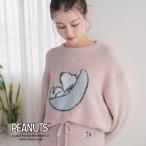 2025秋冬新作 PEANUTSデザインルームウェアトップス