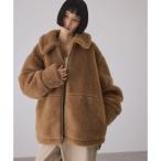 ショッピングボア スウィッチングボアブルゾン