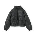 ショッピングlovetoxic 合皮パフィブルゾン
