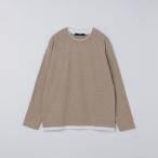 SHIPS Colors:サカリバ フェイクレイヤード ロンT