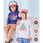 ラグランOUTDOORプリントトレーナー