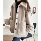 ショッピング新作 25AW新作《JaVaジャバコラボ》纏う大人ボアが包み込む♪ボアショートブルゾン