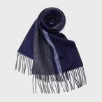 カシミヤブレンドパネルマフラー