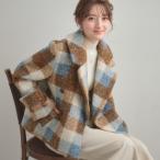 [S-LL одноцветный * в клетку ] пудель боа котороткое пальто 