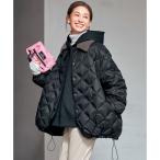 【TAION×UNFILO】 ボア襟 リバーシブルダウン