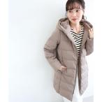 ファーフードロングダウン