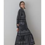 ショッピングバンダナ バンダナプリントシャツワンピース