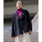 ショッピングダブル ダブルブレストリバー コート