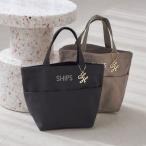 チャーム付き ポケット トート バッグ