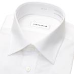 【NEW】【DUKEMORGAN】長袖ワイシャツ ワイドカラー ホワイトドビー 白ドビー柄 形態安定