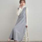 ショッピングLL 【S-LL通勤】ビット付き スエード調ダンボールジャンスカ