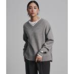 【野呂佳代さん着用】カシミヤブレンド Vネックニット