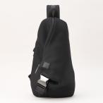 ショッピングCOMME 【COMME CA MEN BLACK】ネオプレントライアングル ボディーバッグ