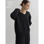 ショッピングパイル 【新潟】パイル地リバーシブルニットVネックPO