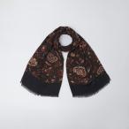 Holliday&Brown: шерсть цветок принт палантин 