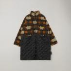 ショッピングコンビ FARFIELD ORIGINAL: フリース コンビ キルティングコート