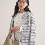 ショッピングセレモニー 【セレモニー／洗える】ミックスツイードライトジャケット